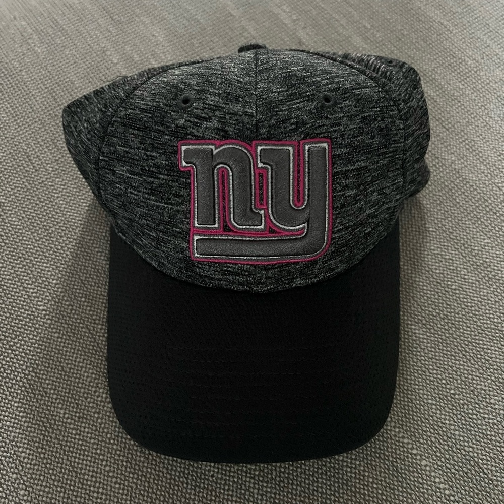New York giants breast cancer hat